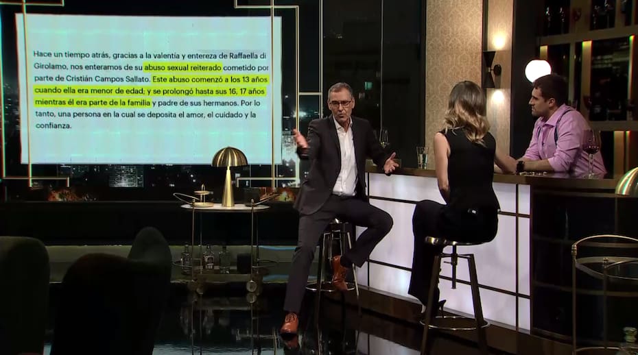 El actor estuvo en Podemos Hablar.