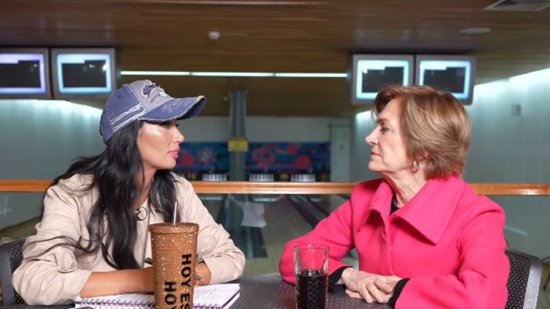 Pamela Díaz entrevistó a Evelyn Matthei en "Sin Editar". Créditos: Instagram