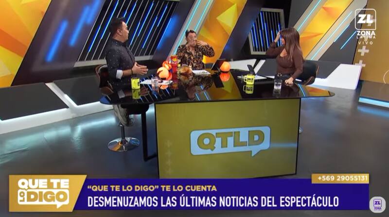 Los integrantes del programa de Que Te Lo Digo vivieron la vehemencia de José Antonio Neme.