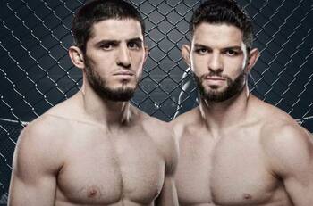 UFC Islam Makhachev vs Thiago Moises: cartelera completa, hora y dónde ver en vivo por TV y online