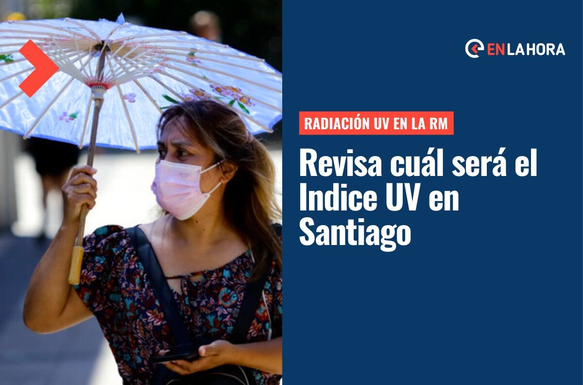 Radiación UV Santiago | Cuál será el índice de este domingo 10 de abril en la Región Metropolitana
