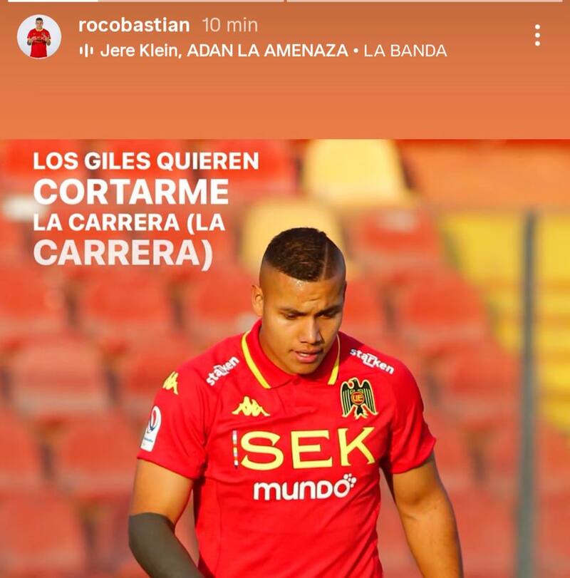 El mensaje del central en redes sociales.