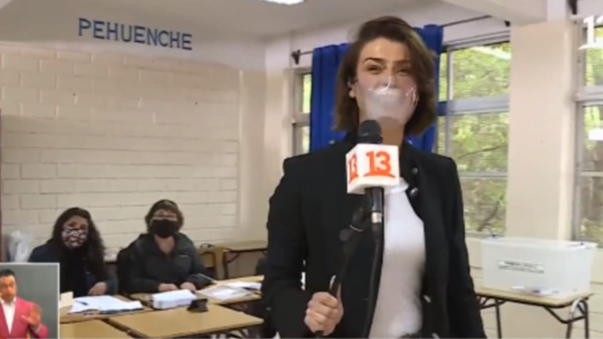 Canal 13 sacó todos sus rostros a la calle para cubrir el Plebiscito