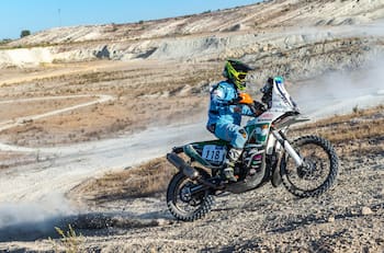 Tomás de Gavardo sumó kilómetros de cara a la Copa del Mundo FIM de Bajas Cross Country
