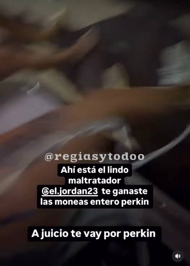 denunció maltrato de El Jordan 23.