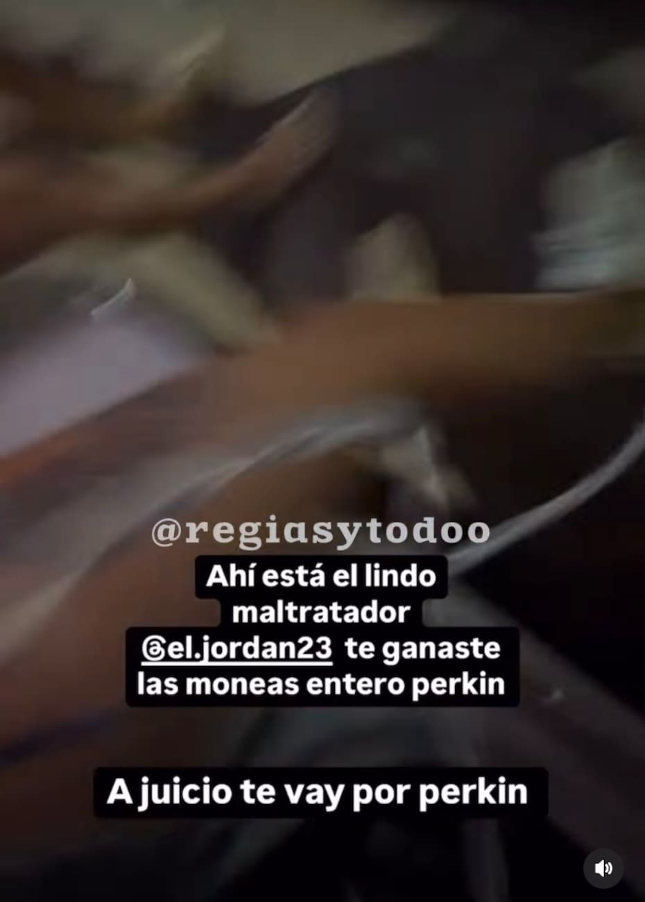 denunció maltrato de El Jordan 23.