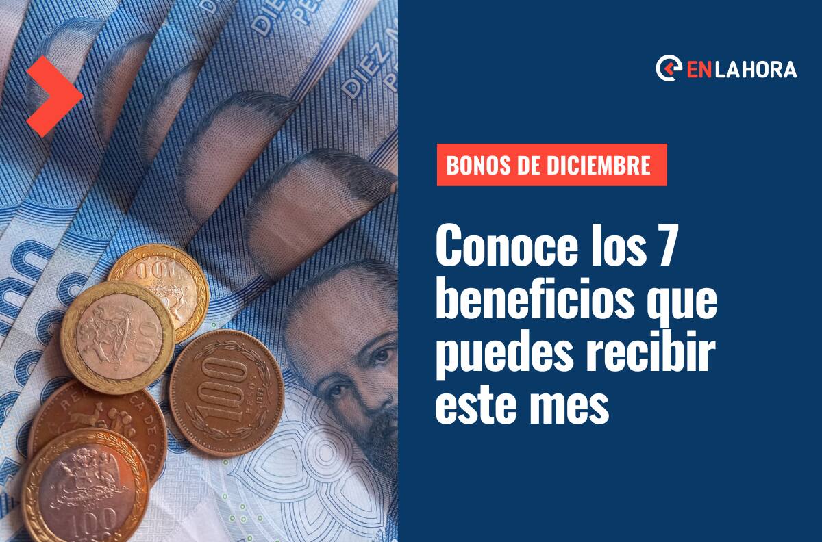 Bonos de diciembre: Conoce los 7 aportes que puedes recibir durante los próximos días