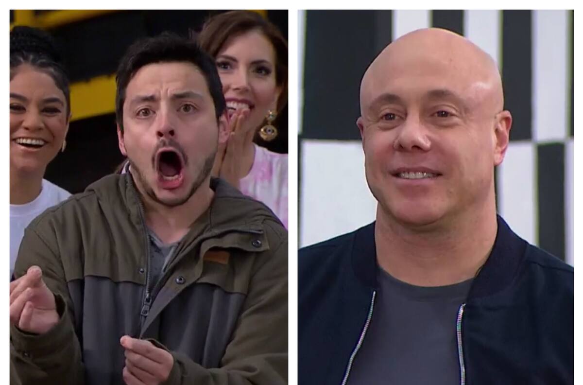 "¡Tiene un pelo!": Pollo Castillo se atrevió a imitar a Jorge Rausch en "MasterChef Celebrity"