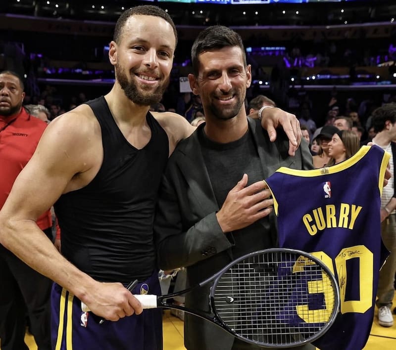 se encontraron en un partido de NBA