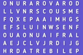 Test Visual: ¿Eres capaz de encontrar la letra oculta en esta sopa de letras en solo 10 segundos?