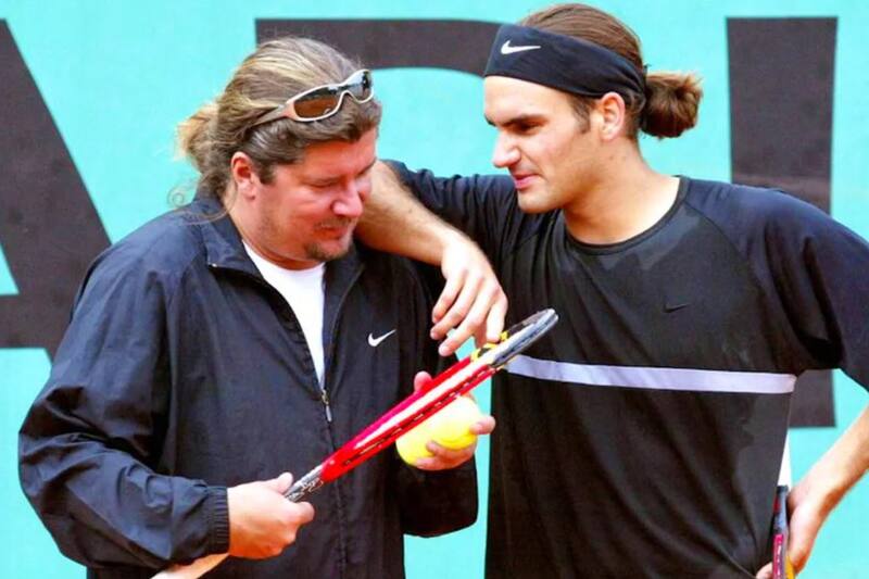 Peter Lundgren fue clave en el inicio de la carrera de Roger Federer.
