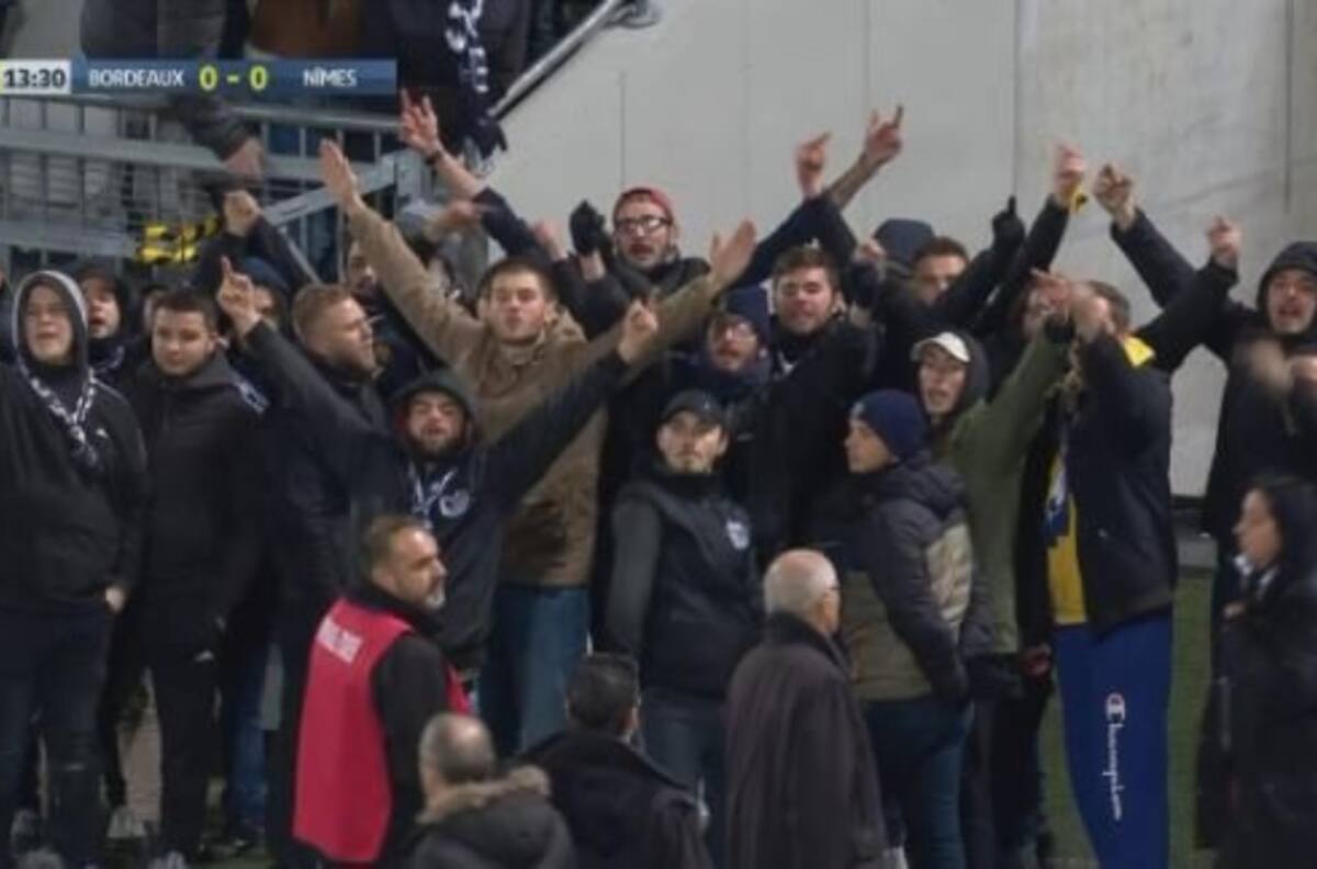 El amenazante lienzo de los hinchas del Bordeaux en contra de sus dirigentes