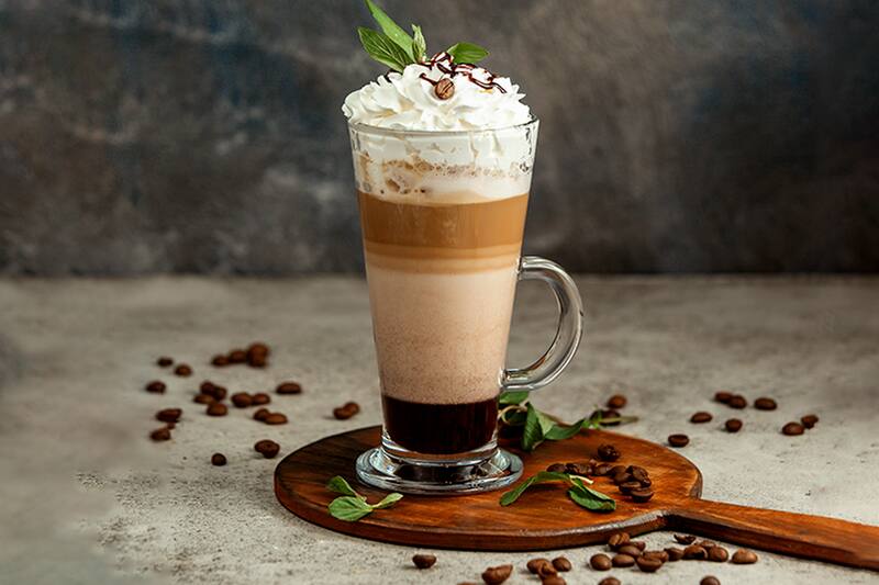 El chocolate y el café son la mejor combinación.