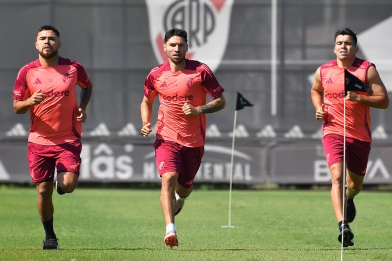 sigue trabajando como alternativa en River Plate y podría salir hacia la MLS en este mercado. (Foto: @RiverPlate)