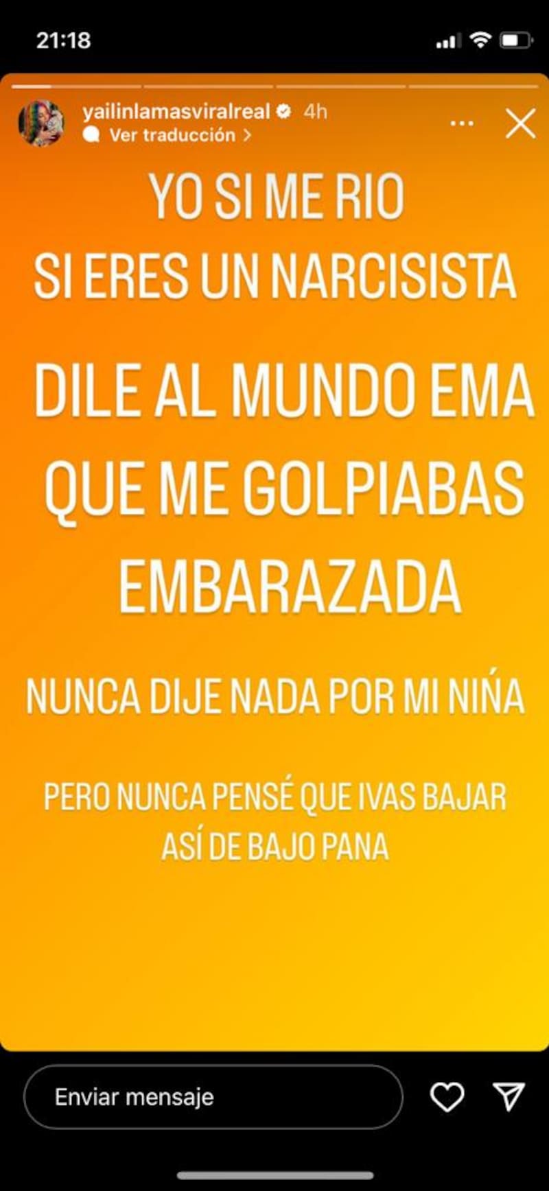 Yailin “La más viral” confirma que Anuel AA la golpeaba