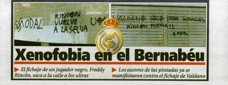 El diario AS fue de los primeros medios que dio a conocer los ataques a Freddy Rincón. (AS)