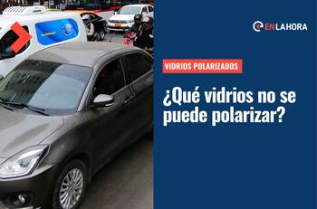 Vidrios Polarizados en vehículos: ¿Qué vidrios no pueden estar polarizados y cuál es la multa por hacerlo?