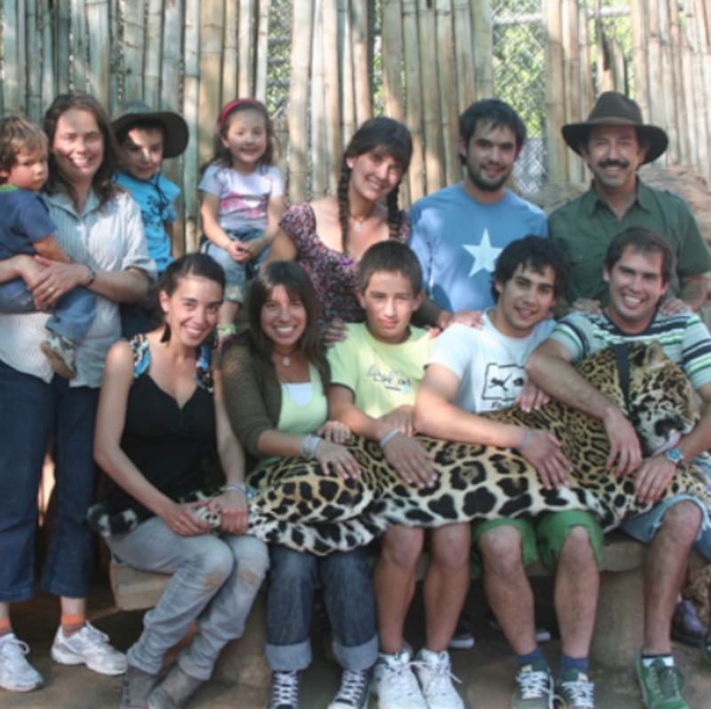 Una foto del recuerdo de la familia Idalsoaga Ferrer. Créditos: Buin Zoo