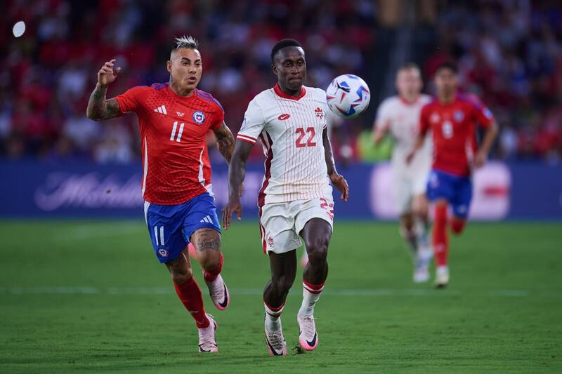 chocan en Orlando por la Copa América. Foto: Agencia Aton.