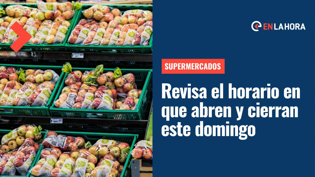 Horario Supermercados | ¿A qué hora abren y cierran Lider, Santa Isabel, Jumbo, Tottus, Unimarc, aCuenta y Mayorista 10 este domingo 23 de octubre?