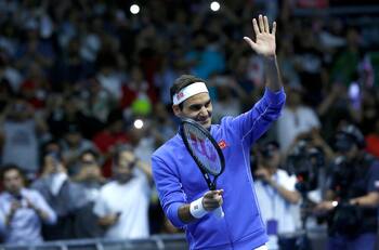 El punto con el que Federer venció a Zverev en el Movistar Arena