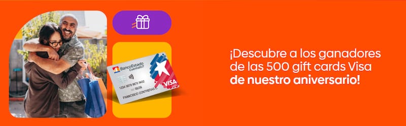 La entidad entregó 500 gift card.