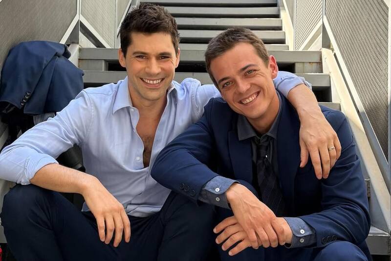 Los actores desmintieron mala relación entre ambos. Créditos: Instagram