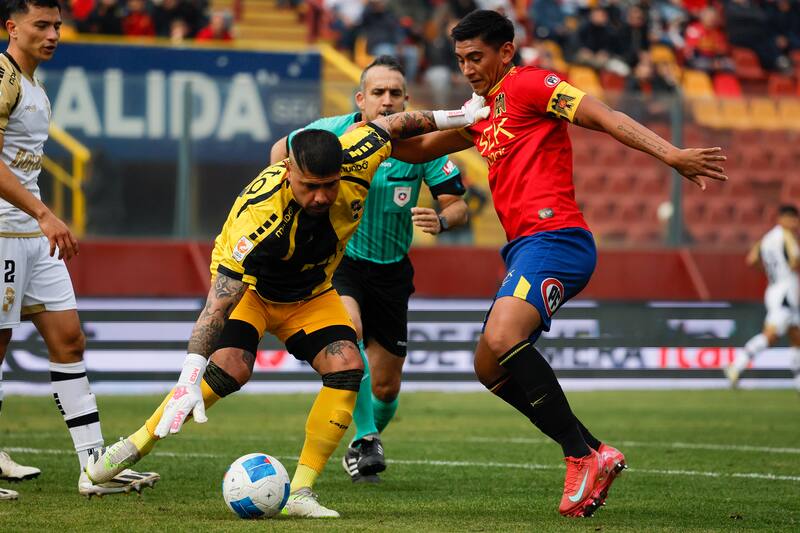 en el triunfo de Coquimbo Unido sobre Unión Española. /Photosport