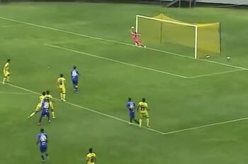 No se vio por TV: el golazo de Diego Hernández que le dio el primer triunfo al Súper Everton en Copa Chile