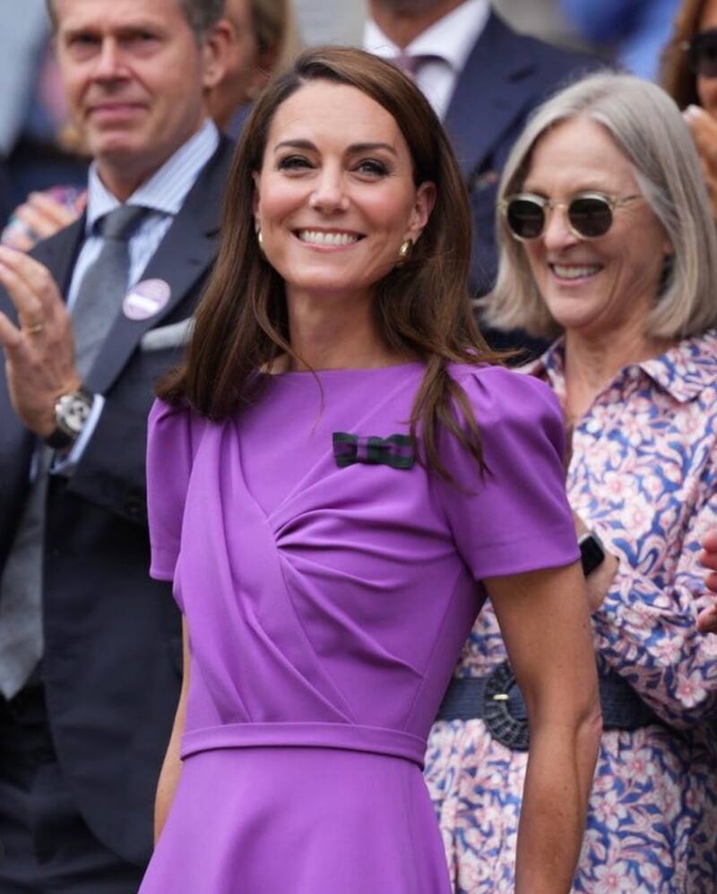 Kate Middleton reapareció por segunda vez.