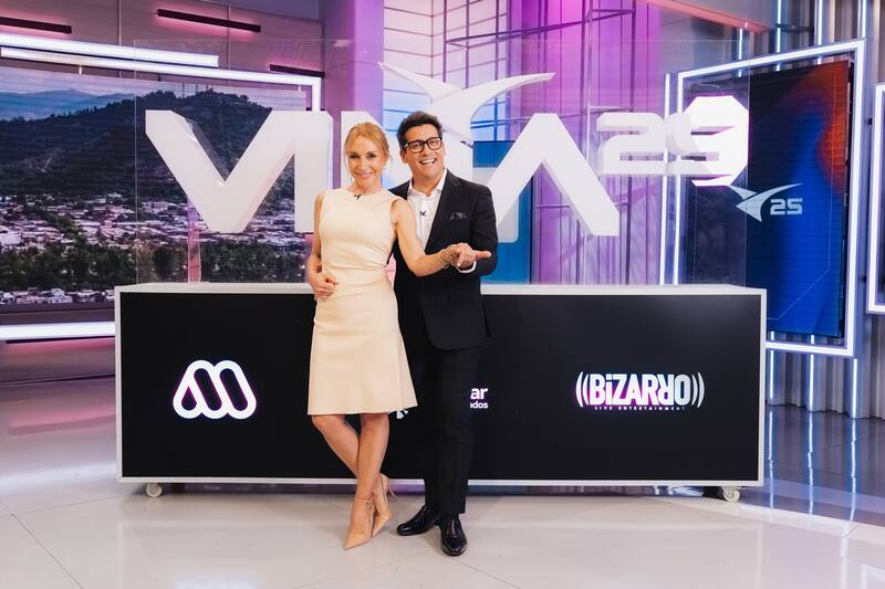 La pareja son los animadores de Viña 2025.