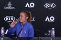 Notable: Sofía Kenin brinda con periodistas tras ganar Australian Open