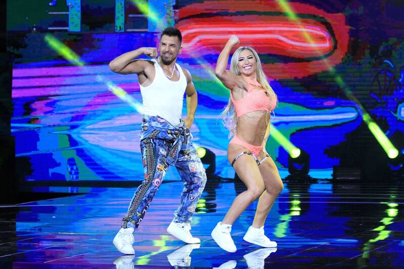 Nicole Moreno y Pascual Acuña en el programa /Canal 13