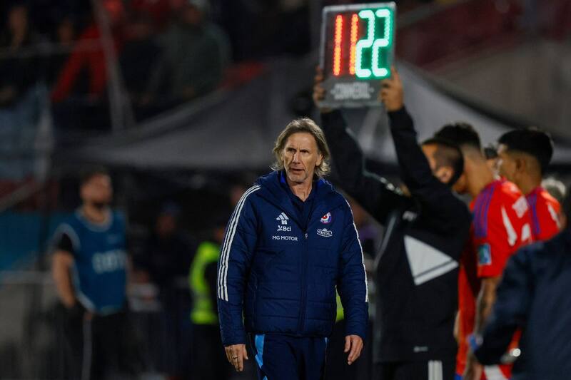 El argentino no ha tenido un buen paso por Chile. Foto: Agencia Aton.