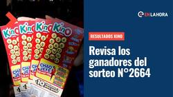 Resultados Kino Chile | Mira los números ganadores del sorteo 2664 de este domingo 9 de octubre