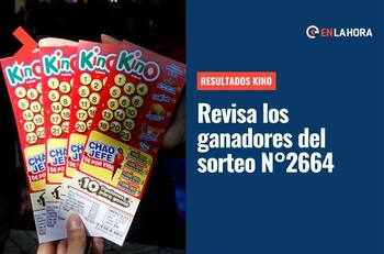Resultados Kino Chile | Mira los números ganadores del sorteo 2664 de este domingo 9 de octubre