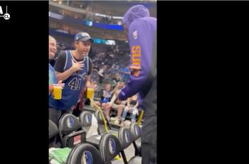 Tenso momento de Kevin Durant con una fanática: Lo llamaron “pu..” y así reaccionó