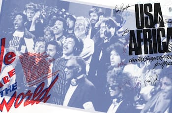 “We Are the World”, la icónica canción que unió a 46 estrellas del pop celebra su 40º aniversario