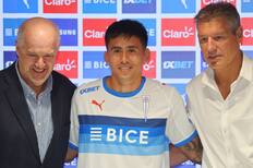 Matías Palavecino en su presentación en la UC: “Espero estar a la altura”