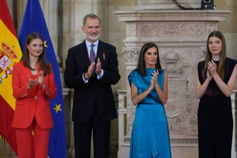 sorprendieron a sus padres y especialmente el Rey. Créditos: Instagram