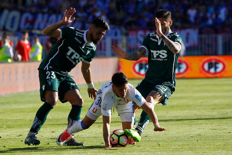 Andrés Robles en su paso por Santiago Wanderers.
