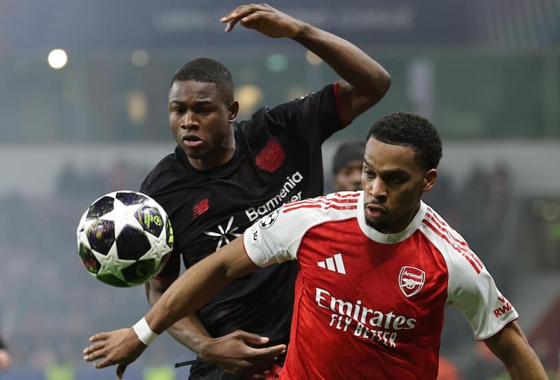 Arsenal sale a cerrar su llave contra el Leverkusen. EFE