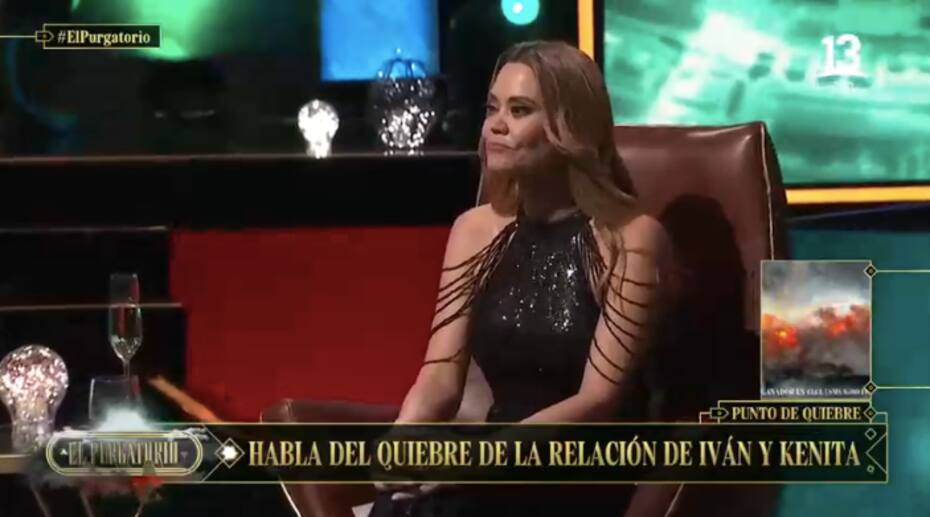 Daniella Campos en "El Purgatorio". Foto: Canal 13.