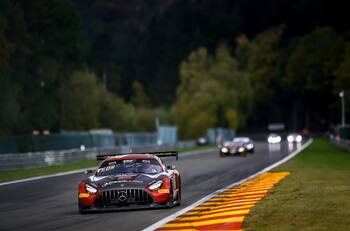 Gran actuación del chileno Benjamín Hites: Terminó sexto en las 24 Horas de Spa