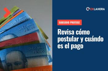 Subsidio Protege: Desde mañana puedes postular al bono de $200 mil y así es cómo se hace