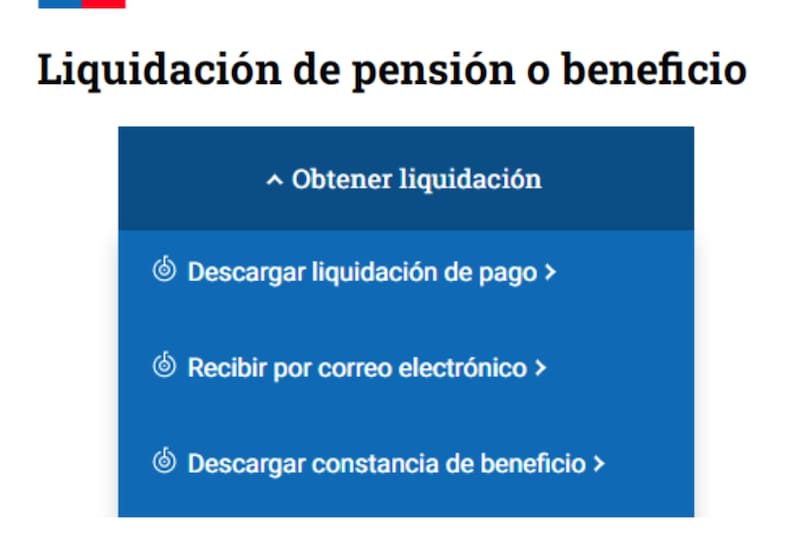 Conoce cómo obtener el comprobante de pago de tu pensión. Créditos: Captura Chile Atiende