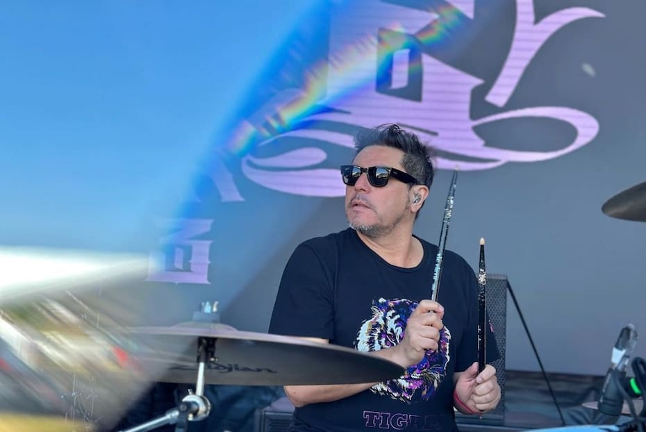 Mauricio Basualto, baterista de Los Bunkers.