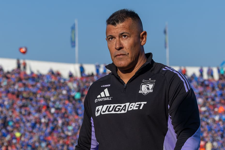 Jorge Almirón en el Superclásico. Foto: Felipe Escobedo