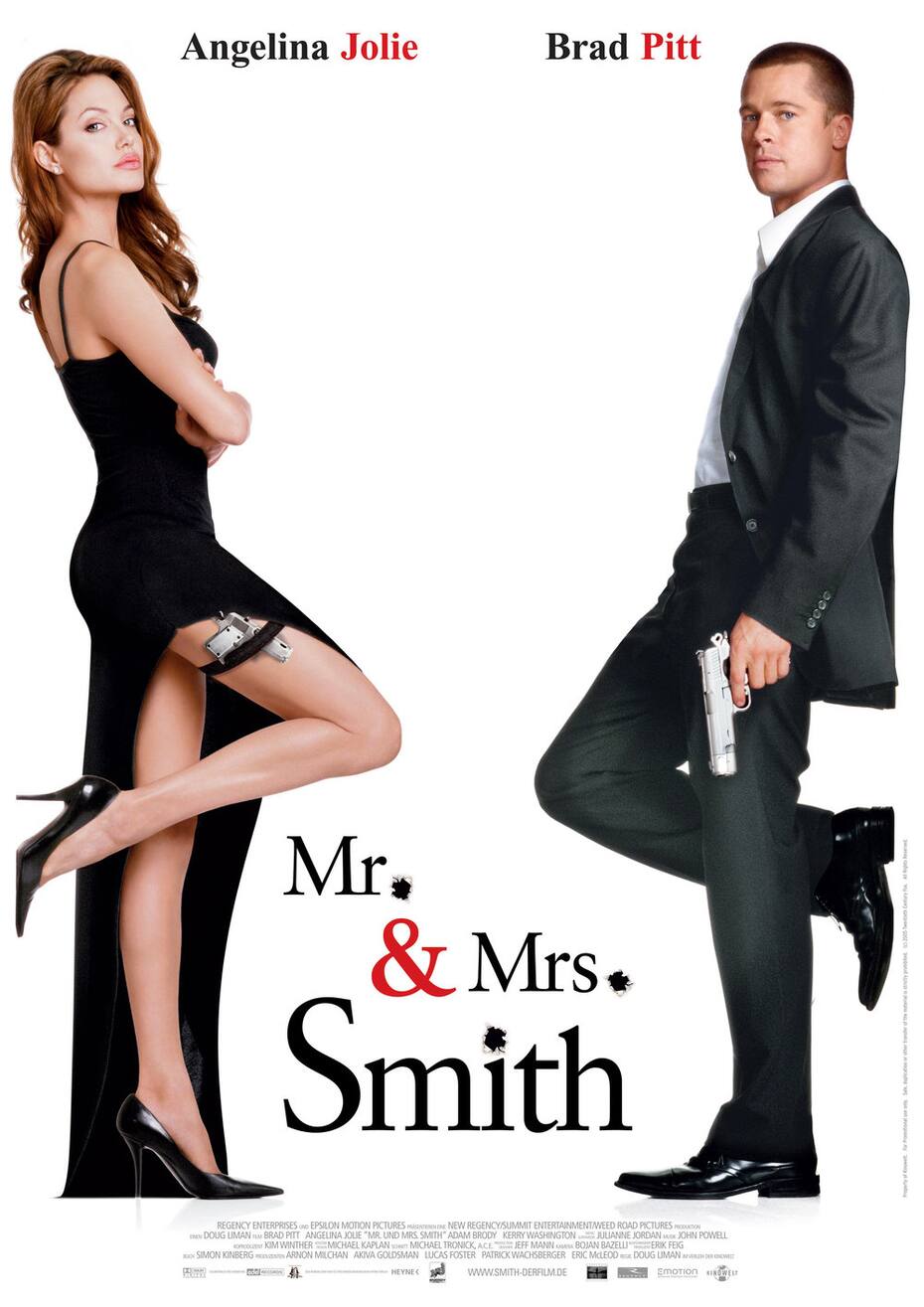 "Sr. y Sra. Smith" es una película estrenada en junio del 2005.
