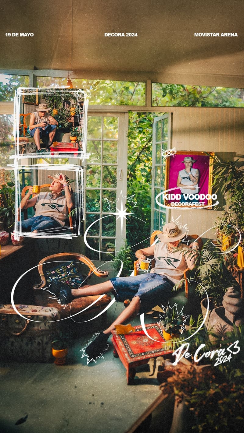 Kid Voodoo se presentará el 19 de mayo en el De Cora<3 Fest 2024